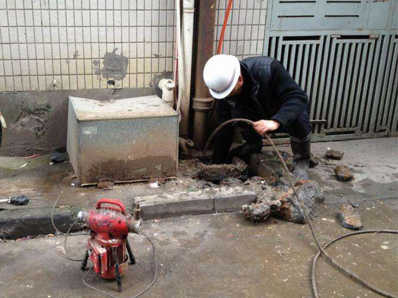 金秀疏通下水道-洗菜池疏通